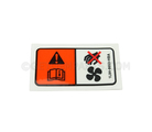 YF4715031 - Body: Caution Label for Mazda Image