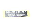 1480654F05 - Body: Fuel Label for Nissan: 240SX, Armada, Maxima, Murano, Pathfinder, TITAN, TITAN XD Image