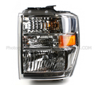 AC2Z13008D - : Composite Headlamp - Driver's Side (LH) for Ford: E-150, E-250, E-350 Super Duty, E-450 Super Duty Image