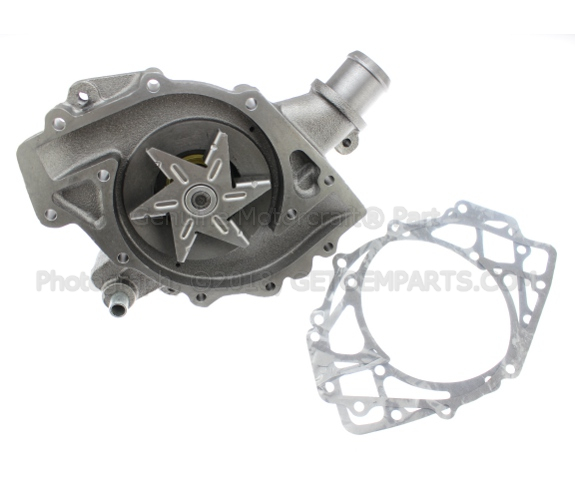 F4TZ8501B - Cooling System: Water Pump for Ford: E-350 Econoline, E-350 Econoline Club Wagon, Econoline Super Duty, F-250, F-250 HD, F-350, F-Super Duty Image