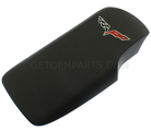 17802448 - Interior: Console Lid - Crossed-Flag Logo - Black for GM Image