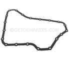 24206182 - Engine: Trans Pan Gasket for Buick: Century, LaCrosse, LeSabre, Lucerne, Park Avenue, Regal, Rendezvous, Riviera, Skylark, Terraza | Chevrolet: Impala, Lumina, Malibu, Monte Carlo, Uplander, Venture | Oldsmobile: 88, Achieva, Aurora, Cutlass, Cutlass Supreme, Intrigue, LSS, Regency, Silhouette | Pontiac: Aztek, Bonneville, G6, Grand Am, Grand Prix, Montana, Trans Sport | Saturn: Relay Image