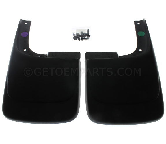 12496341 - Exterior: Mud Guard for Chevrolet: Express 1500, Express 2500, Express 3500, Express 4500 | GMC: Savana 1500, Savana 2500, Savana 3500, Savana 4500 Image