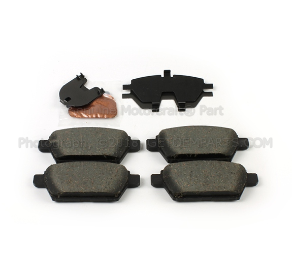 6U2Z2V200B - Brakes: Brake Pads for Ford: Fusion | Lincoln: MKZ, Zephyr | Mercury: Milan Image