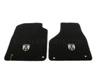 82213393AB - : Floor Mats, Front, Premium -- Regular/Quad (Black -- DX9) for Mopar Image