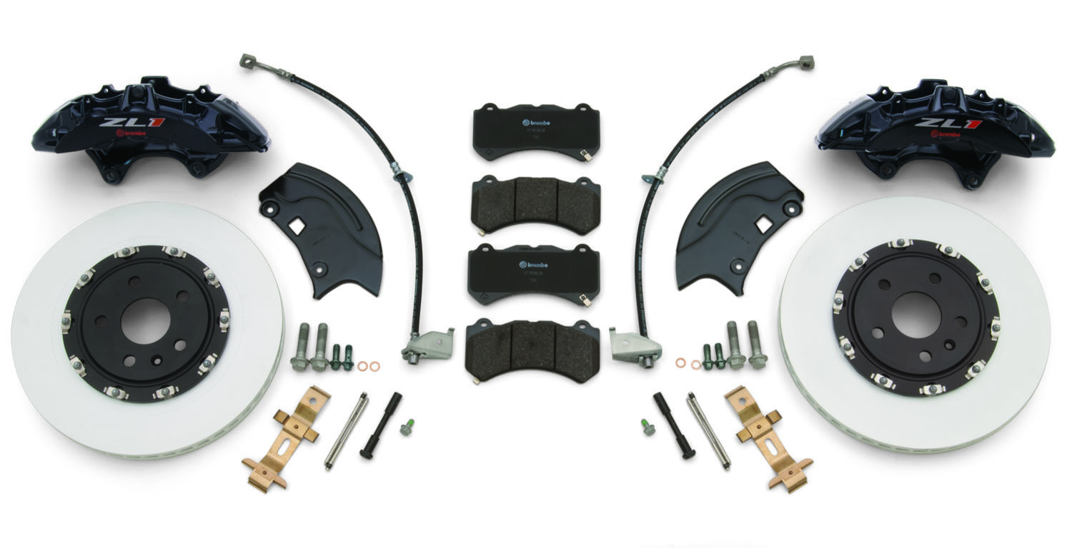 22989384 - Exterior: Gen 5 Camaro V6 to ZL1 Brake Conversion Kit (Complete Front &amp; Rear Kit) for Chevrolet: Camaro Image