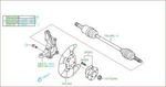 28373FG000 - : Hub Assembly for Subaru: Forester, Impreza, XV Crosstrek Image