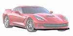 84139800 - : C7 CORVETTE GROUND EFFECTS PACKAGE, EXPOSED CARBON FIBER for Chevrolet: Corvette Image