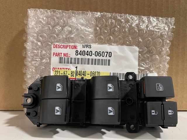 OEM 2018-2021 Toyota Door Window Switch Part # 84040-06070