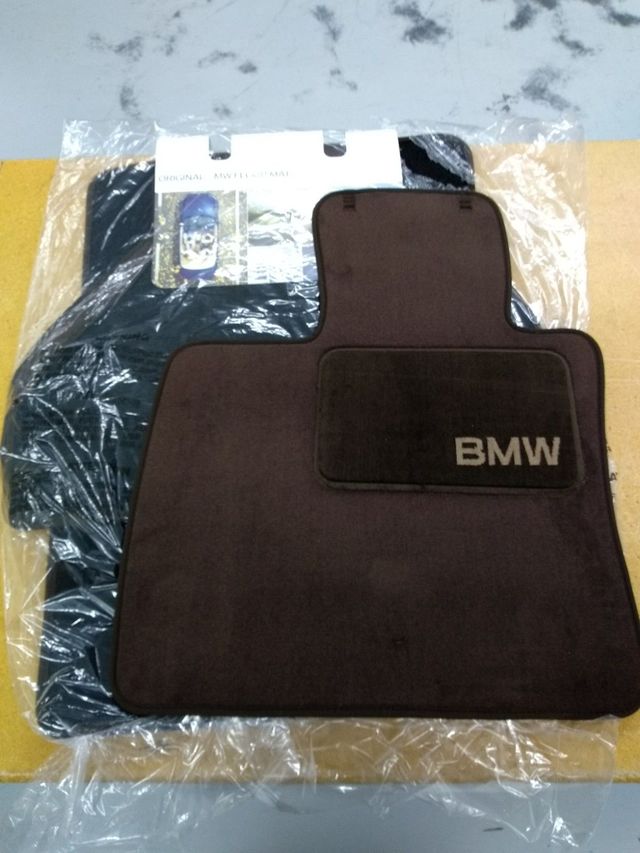 82110439412 - Interior: Carpeted Floor Mats With Heelpad - TOBACCO for BMW Image