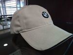 80160439606 - : Recycled Brushed Twill Cap - Stone with Logo for BMW Image