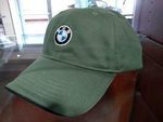 80160439607 - : Recycled Brushed Twill Cap - Olive Green with Logo for BMW Image