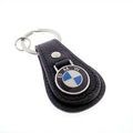 80230408539 - : BMW Leather Teardrop Keychain - Black for BMW Image
