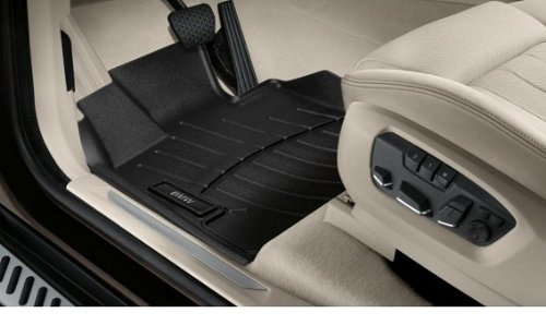 82112285514 - Interior: All Weather Floor Liners - Front - Black for BMW Image