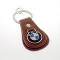 80230408542 - : BMW Leather Teardrop Keychain - Tan for BMW Image