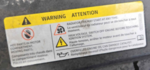 701010002AB - Body: Info Label for Volkswagen Image