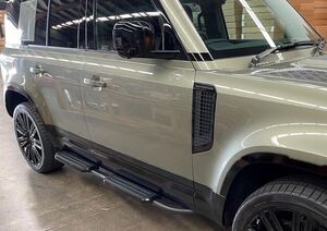 Black Fixed Side Steps - 110 & 130