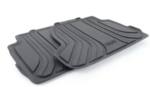 51472461169 - : Rear Rubber Floor Mat Set for BMW Image