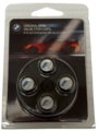 82115B52655 - Wheels: BMW I Logo ABS Valve Stem Caps - Black for BMW Image