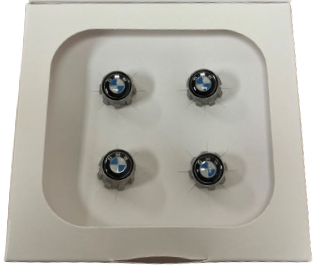 36122447401 - Wheels: Valve Stem Cap Set - Roundel Logo for BMW: 230i, 230i xDrive, 320i, 320i xDrive, 328d, 328d xDrive, 330e, 330i, 330i GT xDrive, 330i xDrive, 340i, 340i GT xDrive, 340i xDrive, 430i, 430i xDrive, 440i, 440i xDrive, 530i, 530i xDrive, 540d xDrive, 540i, 540i xDrive, 640i, 640i Gran Coupe, 640i xDrive, 640i xDrive Gran Coupe, 640i xDrive Gran Turismo, 650i, 650i Gran Coupe, 650i xDrive, 650i xDrive Gran Coupe, 740i, 740i xDrive, 750i, 750i xDrive, 840i, Alpina B6 xDrive Gran Coupe, Alpina B7, M2, M240i, M240i xDrive, M3, M340i, M4, M5, M550i xDrive, M6, M6 Gran Coupe, M760i xDrive, M8, X1, X2, X3, X4, X5, X6, X7, Z4 Image