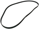 11287628650 - Cooling System: Serpentine Belt for BMW: 128i, 135i, 135is, 325i, 325xi, 328i, 328i xDrive, 328xi, 330i, 330xi, 525i, 525xi, 528i, 528i xDrive, 528xi, 530i, 530xi, 535i, 535i xDrive, 535xi, M3, X3, X5 Image
