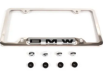82120010395 - Exterior: License Plate Frame - Polished Finish for BMW Image
