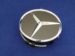 22040001259283 - : Hub Cap - Raised Star - Matt Black for Mercedes-Benz: C300, C350e, C43 AMG, C63 AMG, C63 AMG S, CLA250, CLA45 AMG, CLS400, CLS550, CLS63 AMG S, E300, E400, E43 AMG, E450, E53 AMG, E63 AMG S, GLA250, GLA45 AMG, GLC300, GLC350e, GLC43 AMG, GLC63 AMG, GLC63 AMG S, GLE300d, GLE350, GLE400, GLE43 AMG, GLE550e, GLE63 AMG, GLE63 AMG S, GLS350d, GLS450, GLS550, GLS63 AMG, SL450, SL550, SL63 AMG, SL65 AMG, SLC300, SLC43 AMG Image