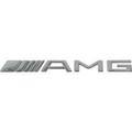 2208170815 - Rear-End Door: Model Badge for Mercedes-Benz: C32 AMG, C43 AMG, C55 AMG, CL55 AMG, CL63 AMG, CL65 AMG, CLK55 AMG, CLK63 AMG, CLS55 AMG, CLS63 AMG, E55 AMG, G55 AMG, ML55 AMG, ML63 AMG, S55 AMG, S63 AMG, SL55 AMG, SL63 AMG, SL65 AMG Image