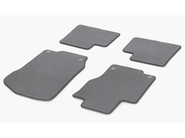 66290108 - Interior: Carpeted Floor Mats - Grey for Mercedes-Benz: ML320, ML350, ML450, ML500, ML550, ML63 AMG Image