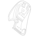 20591053209J69 - : Trim, Seat Box for Mercedes-Benz Image