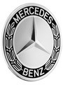 17140001259040 - : Center Cap - Star With Laurel Wreath - Black for Mercedes-Benz: B Electric Drive, B250e, C250, C300, C350, C63 AMG, CLA250, CLA45 AMG, CLS400, CLS500, CLS55 AMG, CLS550, CLS63 AMG, CLS63 AMG S, E250, E350, E400, E550, E63 AMG, E63 AMG S, GL320, GL350, GL450, GL550, GL63 AMG, GLA250, GLA45 AMG, GLC300, GLC350e, GLC43 AMG, GLC63 AMG, GLC63 AMG S, GLE300d, GLE350, GLE400, GLE43 AMG, GLE450 AMG, GLE550e, GLE63 AMG, GLE63 AMG S, GLK250, GLK350, GLS350d, GLS450, GLS550, GLS63 AMG, ML350, ML550, ML63 AMG, R320, R350, R500, SL450, SL550, SL63 AMG, SL65 AMG, SLC300, SLC43 AMG, SLK250, SLK280, SLK300, SLK350, SLK55 AMG Image