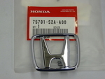 75701S2AA00 - Body: Emblem for Honda: Accord, Civic, CR-V, S2000 Image