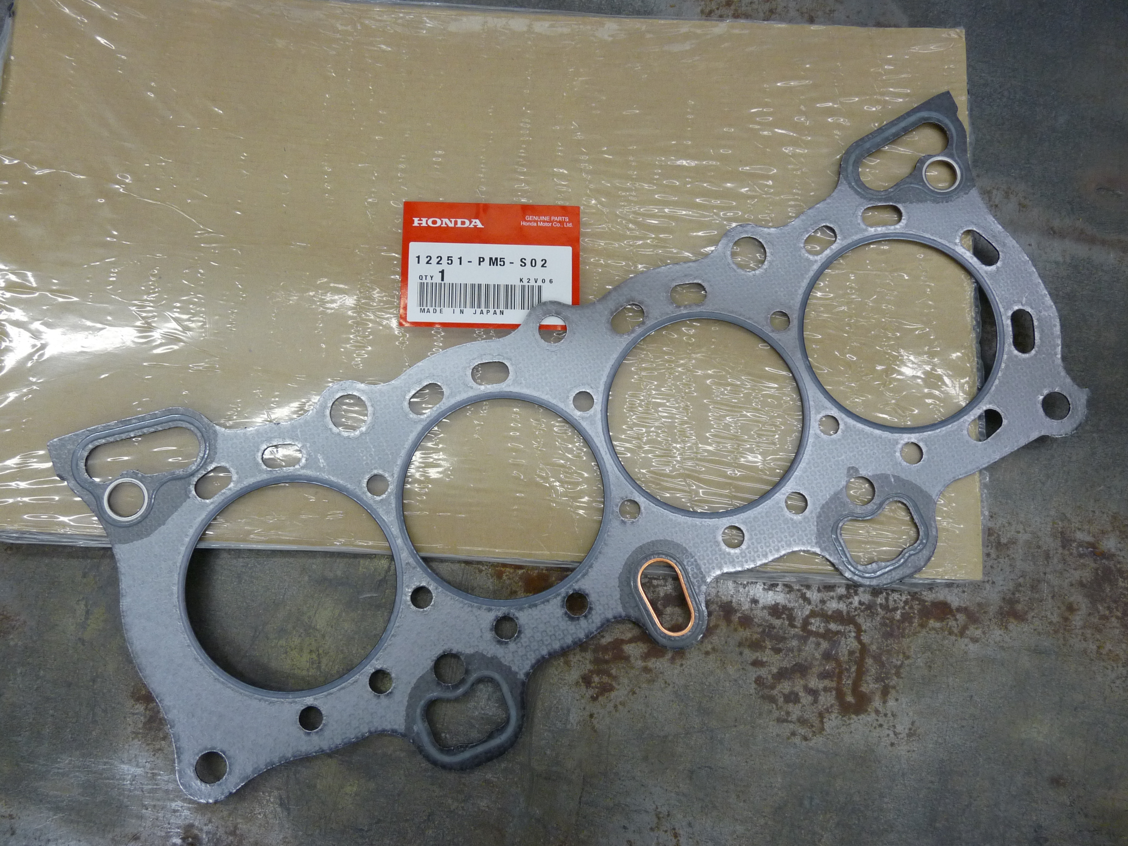12251PM5S02 - Engine: Head Gasket for Honda: Civic, Civic del Sol, CRX Image