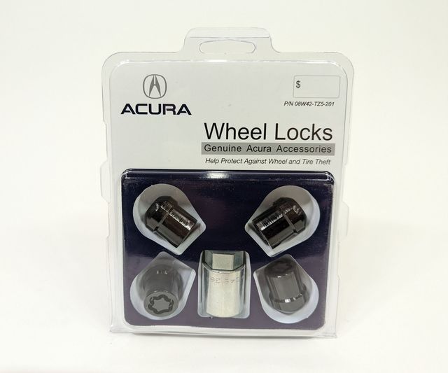 2022-2025 Acura MDX Steel Wheel Locks Kit Black | All Discount
