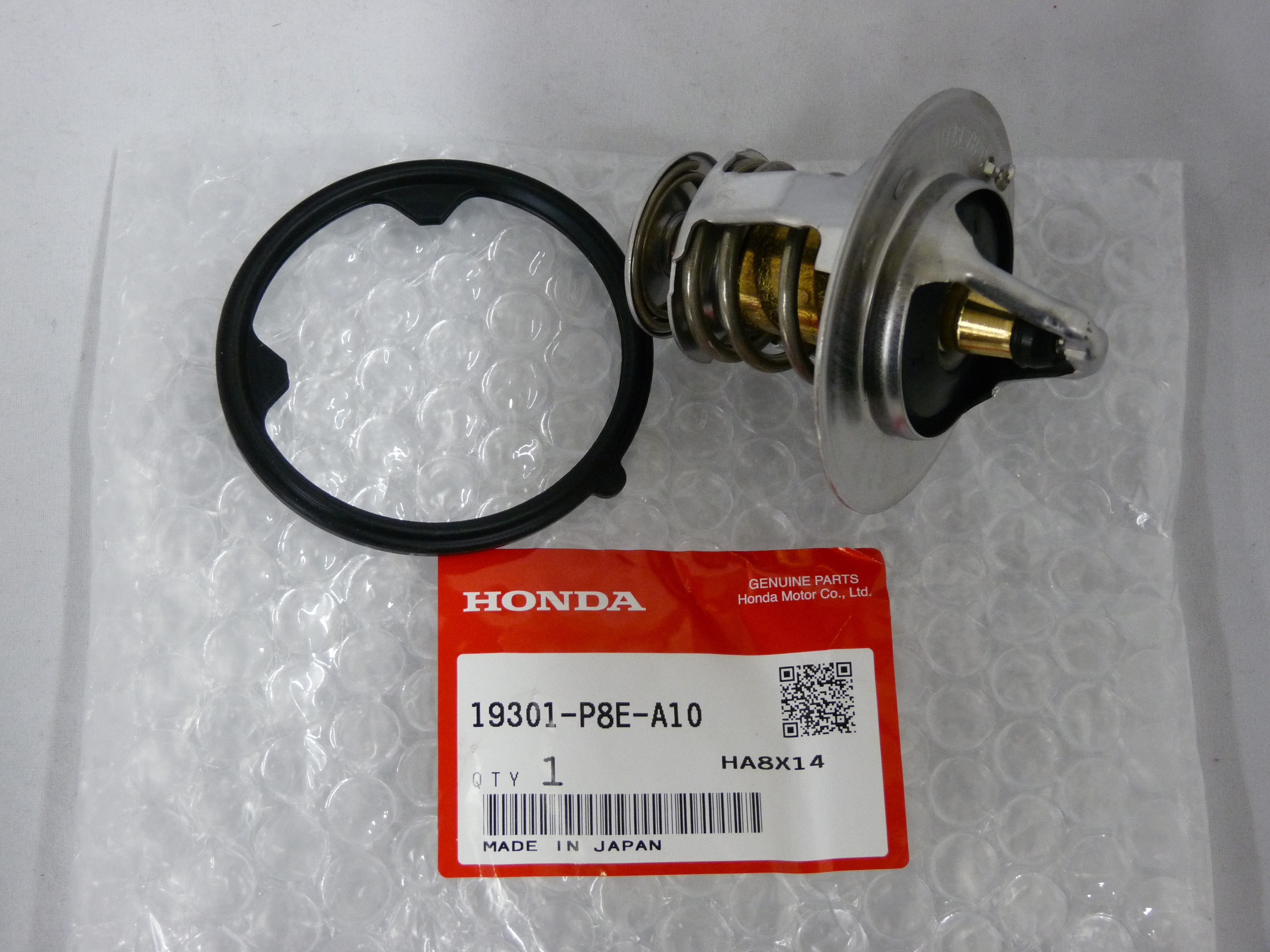 19301P8EA10 - Cooling System: Thermostat for Acura: CL, Legend, MDX, NSX, RL, TL, TSX, ZDX Image
