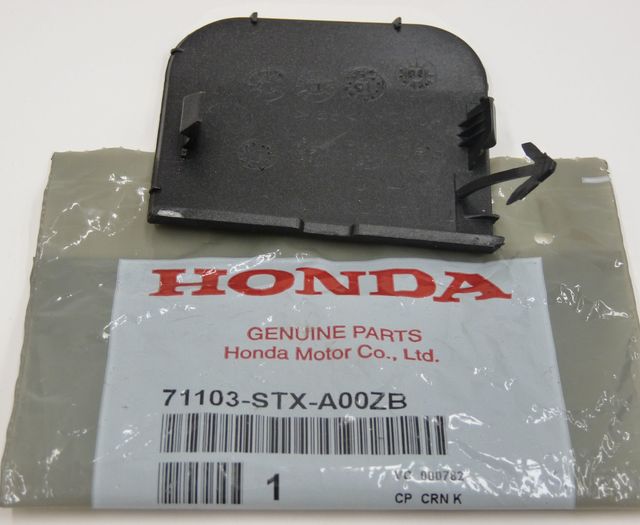 71103-STX-A00ZB - 2007-2009 Acura MDX - Cap, Front Bumper Towing