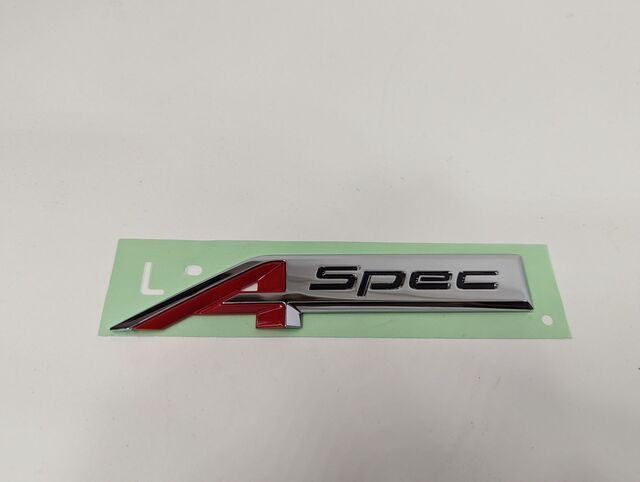 2018-2020 Acura TLX Left Driver Side A Spec Emblem Chrome