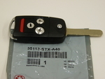 35113STXA40 - : 2010-2013 Acura MDX - Key, Immobilizer &amp; Transmitter(Blank) for Acura: MDX Image