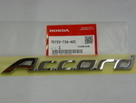 75722T2AA01 - Body: Nameplate for Honda: Accord Image