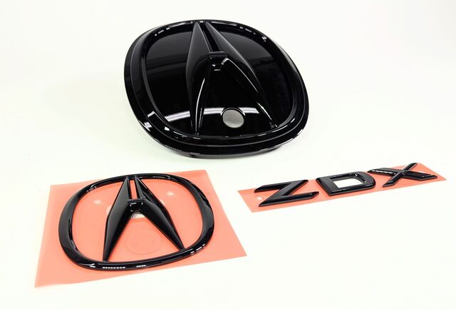 08F20-PS3-200A - 2024 Acura ZDX - Exterior Emblem Set (Black) (w