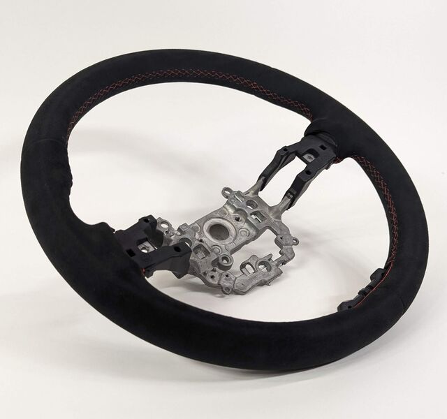 8U97T60110 - Interior: 2023-2025 Honda Civic - Alcantara Steering Wheel for Honda: Civic Image