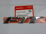 75722TF0004 - Body: Hatch Emblem for Honda: Fit Image