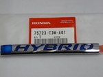 75723T3WA01 - Body: Nameplate for Honda: Accord Image