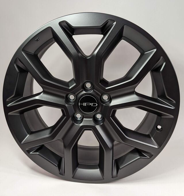 8W20T90100B - Wheels: 2023-2025 Honda Pilot - 20-Inch Hpd Matte Black Alloy Wheels for Honda: Pilot Image