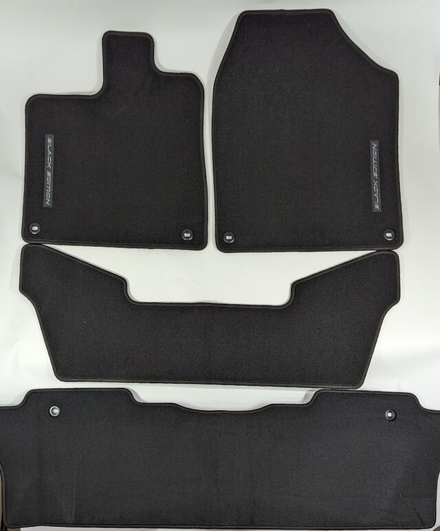 83600-TG7-A20ZA - Carpet Floor Mat Set (Black Edition) *NH900L