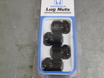 8W42TG7100 - : 2019-2023 Honda Wheel 4 Black Lug Nuts Per Package Pilot Passport Ridgeline Civic for Honda: Civic, Passport, Pilot, Ridgeline Image