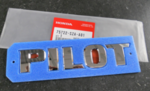 75722SZAA01 - Body: Nameplate for Honda: Pilot Image