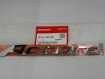 75722TA0A01 - Body: Nameplate for Honda: Accord Image