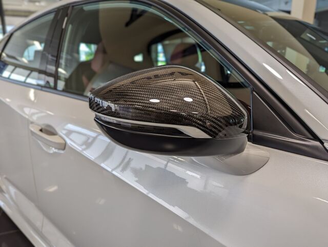 08R06-3S5-200 - Acura Integra - Door Mirror Covers, Carbon Fiber