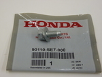 90110SE7000 - Body: Rail Assembly Bolt for Honda: Accord, Accord Crosstour, Civic, CR-V, Crosstour, Element, Fit, HR-V, Odyssey, Pilot, Ridgeline Image
